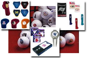Headcovers, divot tools, towels, balls, and more!